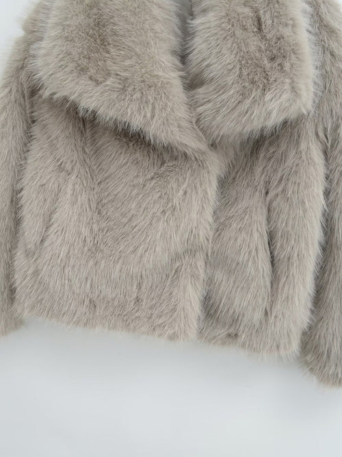 Faux-Fur Jacke