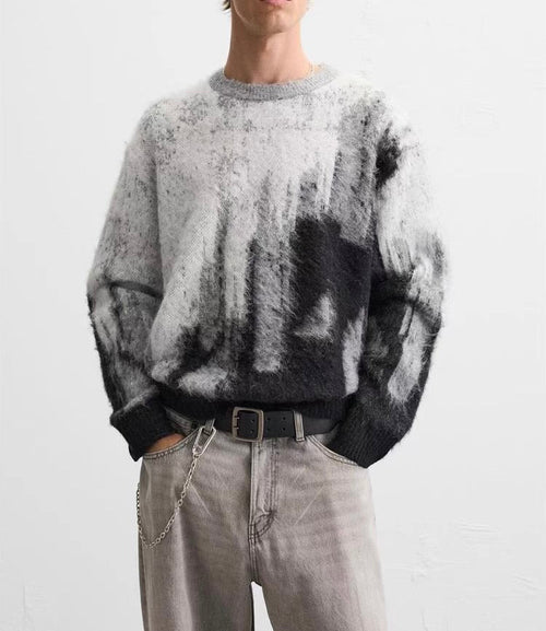 Brushed Mohair Sweater
