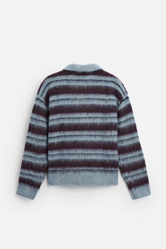 Brushed Polo Sweater
