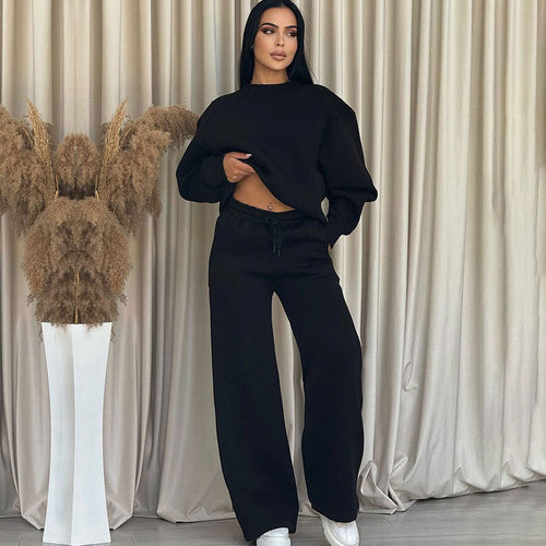 Cozy Wide-Leg Set