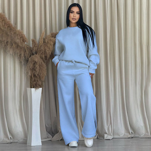 Cozy Wide-Leg Set